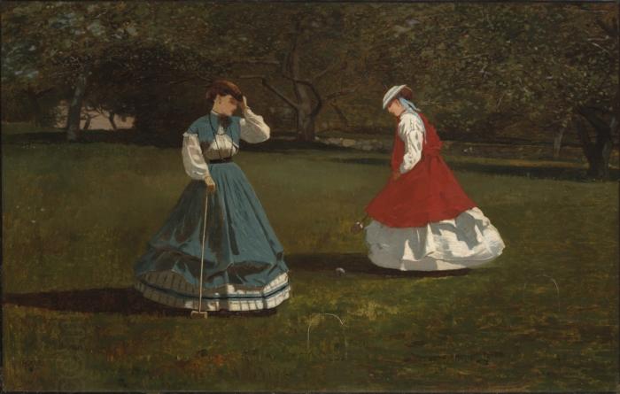 Winslow Homer A Game of Croquet China oil painting art